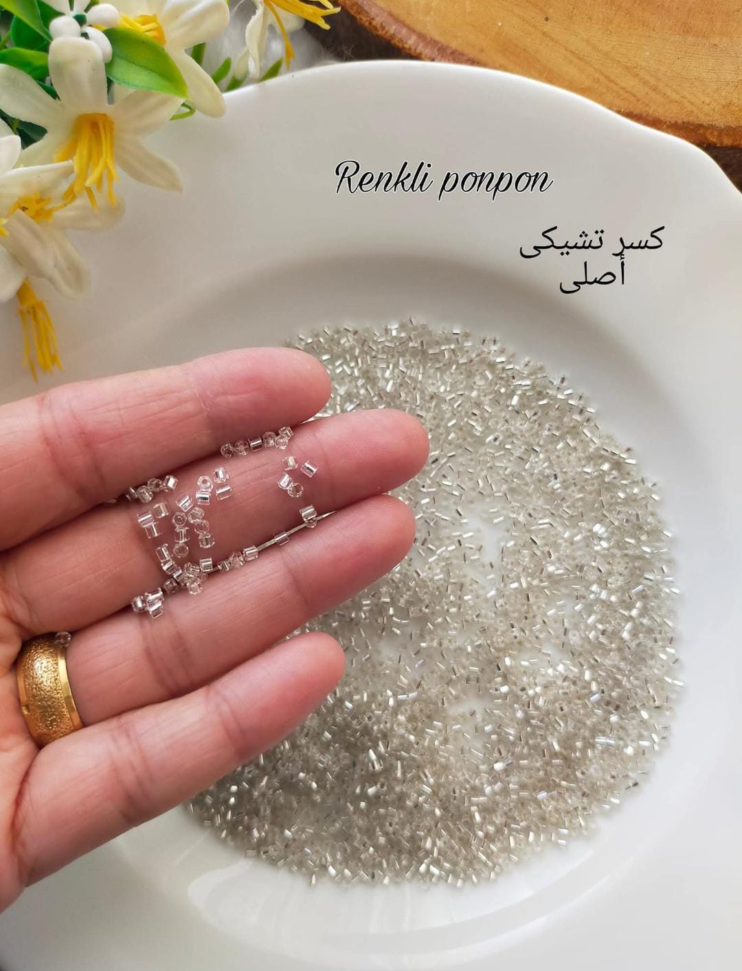 خرز تشيكي اصلي (نص كيلو)